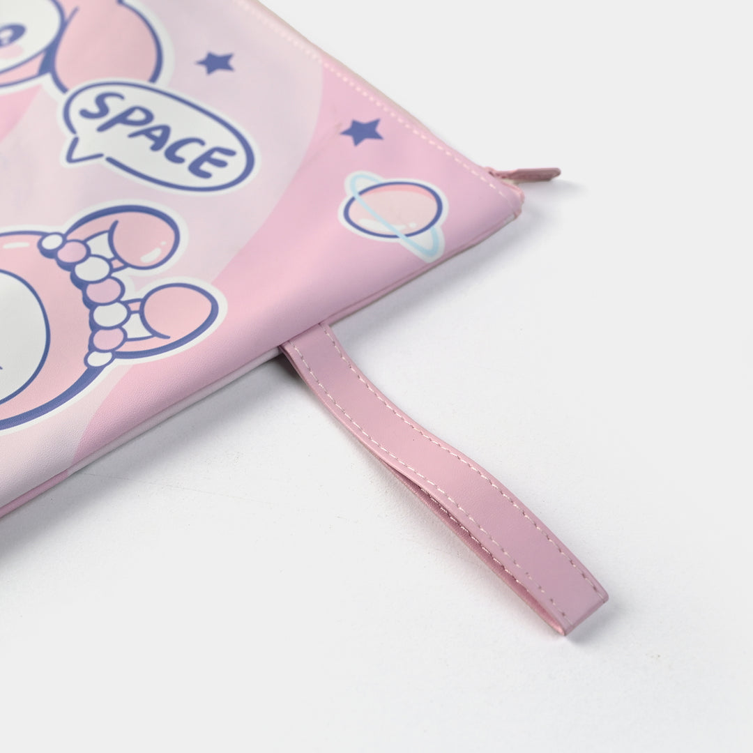 Zipper Stationery Pouch A4 For Kids