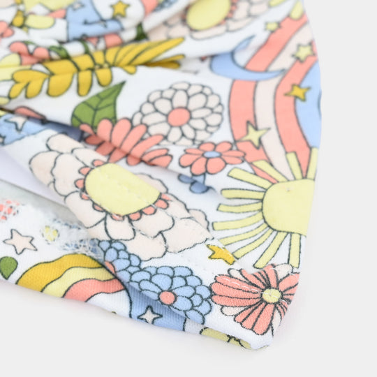 Baby Cap Headbands & Bibs Pack Of 4