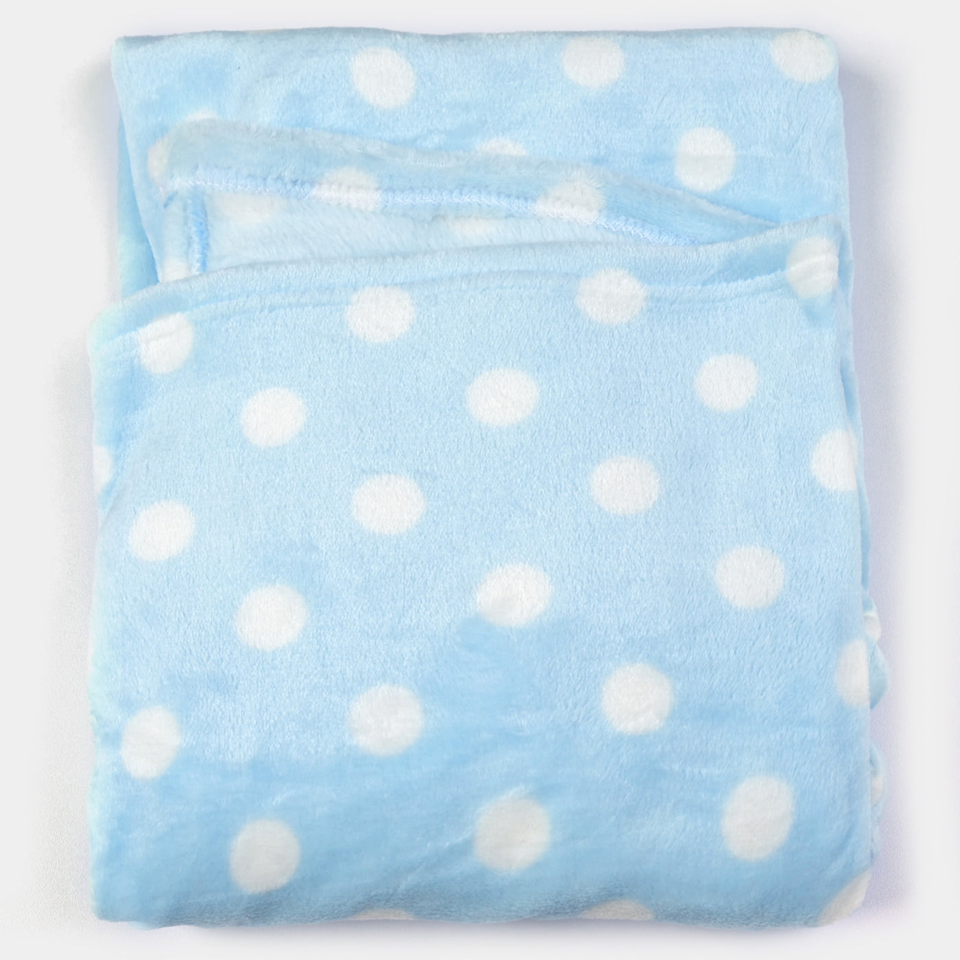 Baby Wrapping Sheet Dotted Design (Blue)