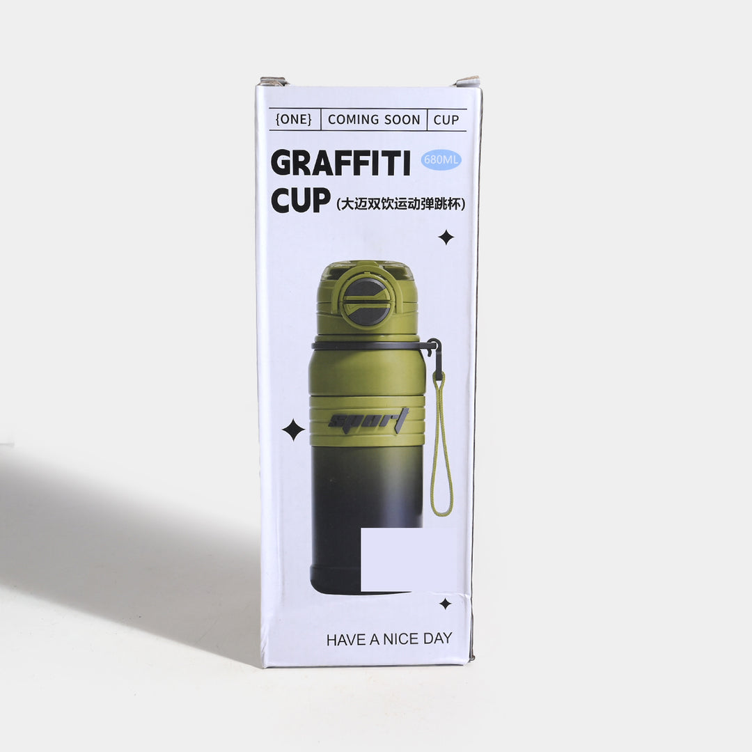 WATER BOTTLE STAINLESS STEEL | 680ml
