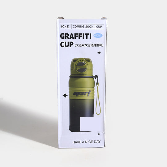 WATER BOTTLE STAINLESS STEEL | 680ml