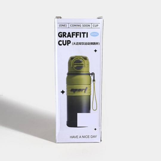 WATER BOTTLE STAINLESS STEEL | 680ml
