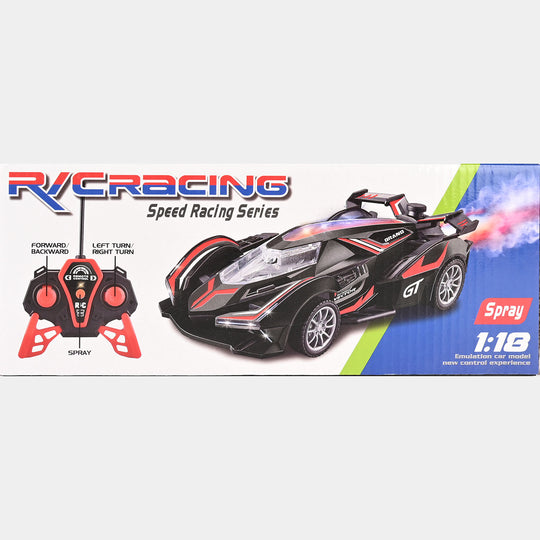 Remote Control Speed Racing Car with Spray Function
