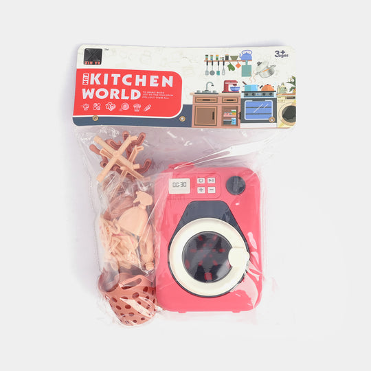 Kids Kitchen Washing Machine Toy Set