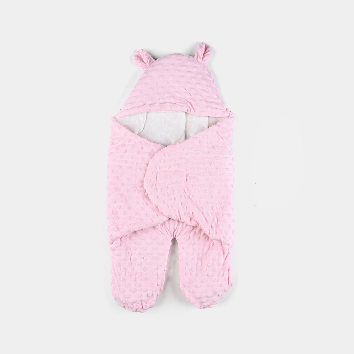 Baby Swaddle Minky Dot 0M+ Pink