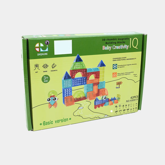 Kids Magnetic Tiles Building Blocks Educational STEM Set K80019