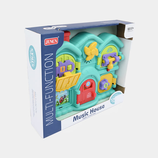 Multi-Function Music House for Kids
