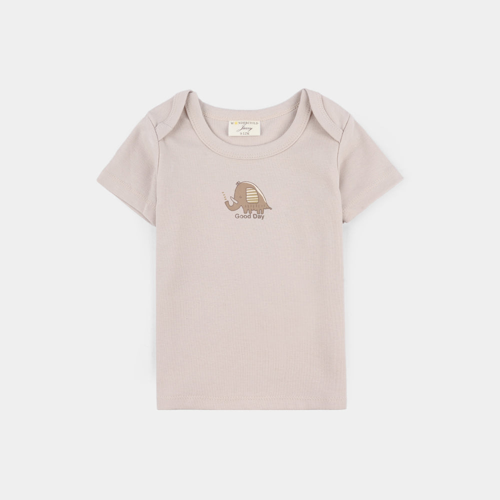 Infant Boys Jersey/Terry 3Pc Suit 287-014 E-C-GREY