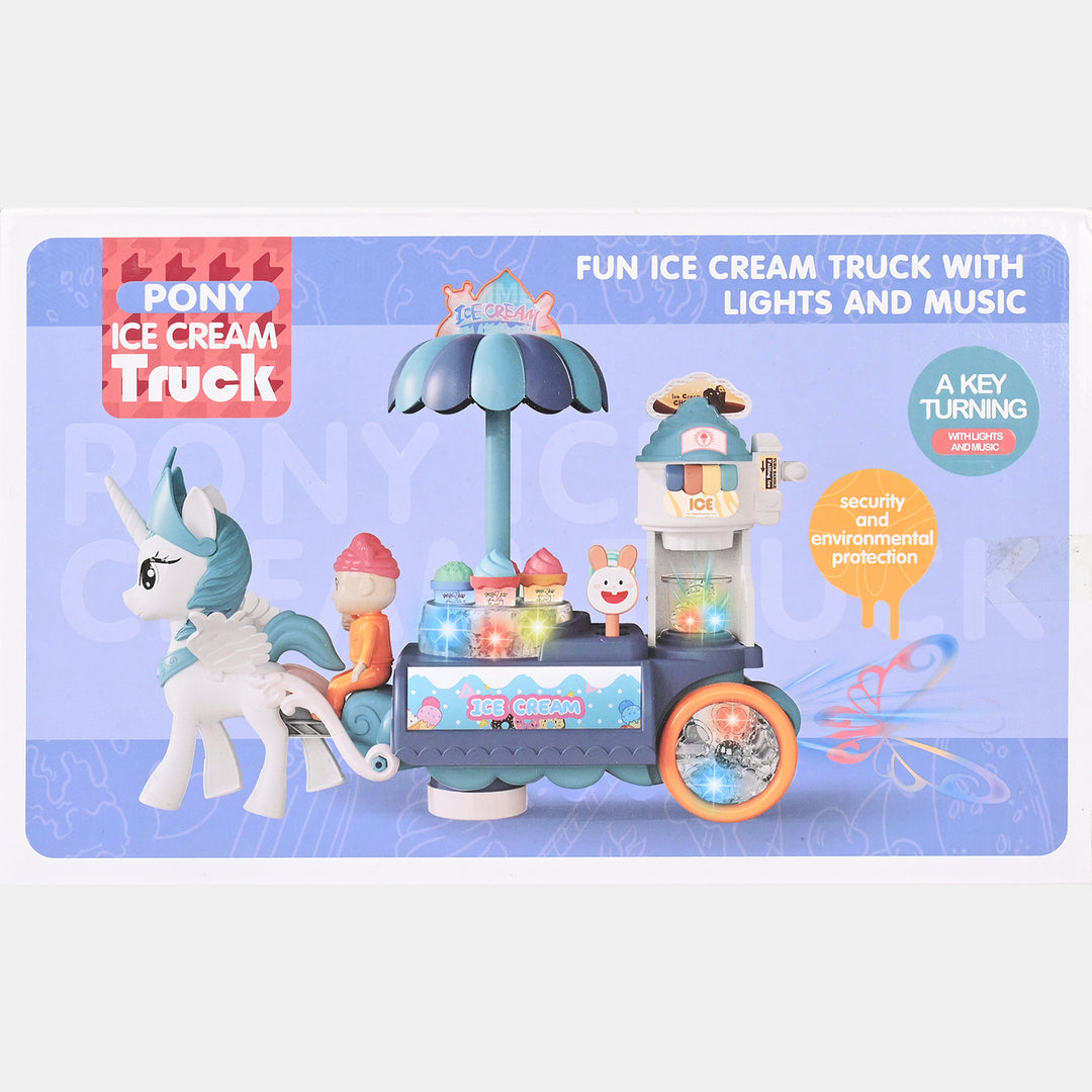 Electric Universal Ice Cream Truck with Light & Sound
