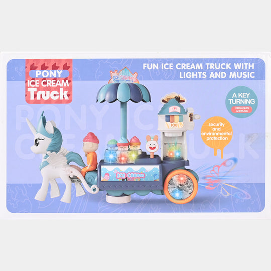 Electric Universal Ice Cream Truck with Light & Sound
