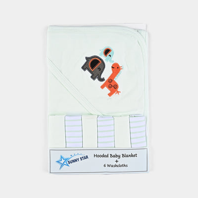 Hooded Wrapping Sheet With Face Towel Pack of 7