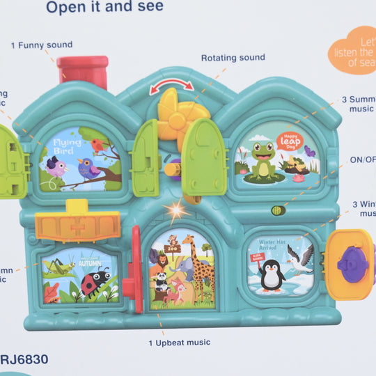 Multi-Function Music House for Kids