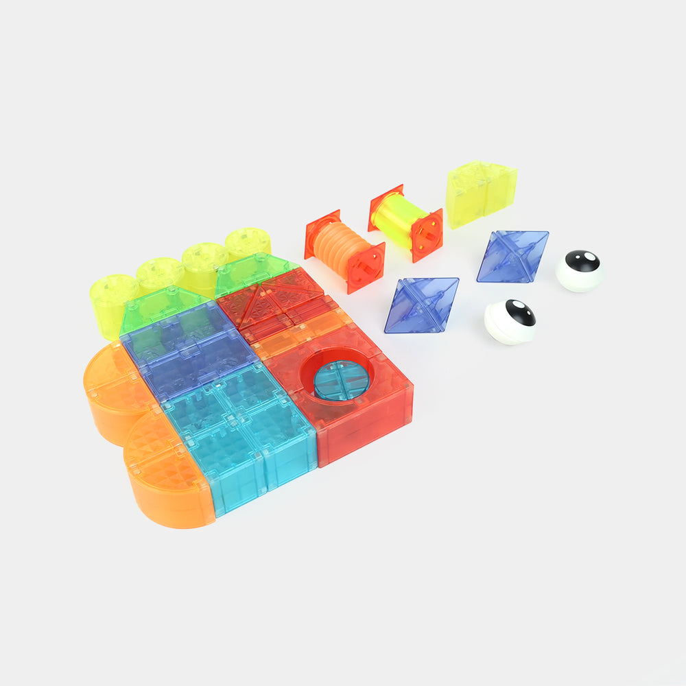 Kids Magnetic Tiles Building Blocks Educational STEM Set K80019
