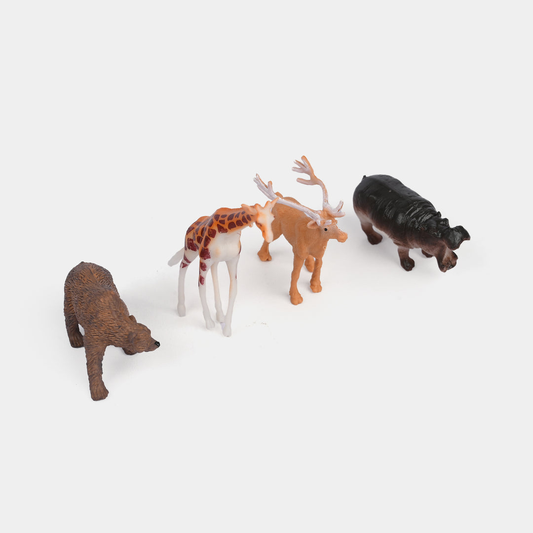 Wild Animal Figurine Set | Educational Playset for Kids