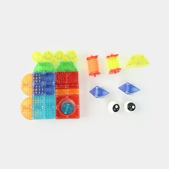 Kids Magnetic Tiles Building Blocks Educational STEM Set K80019