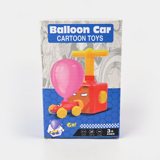 Balloon Car Launch Air Power Toy for Kids