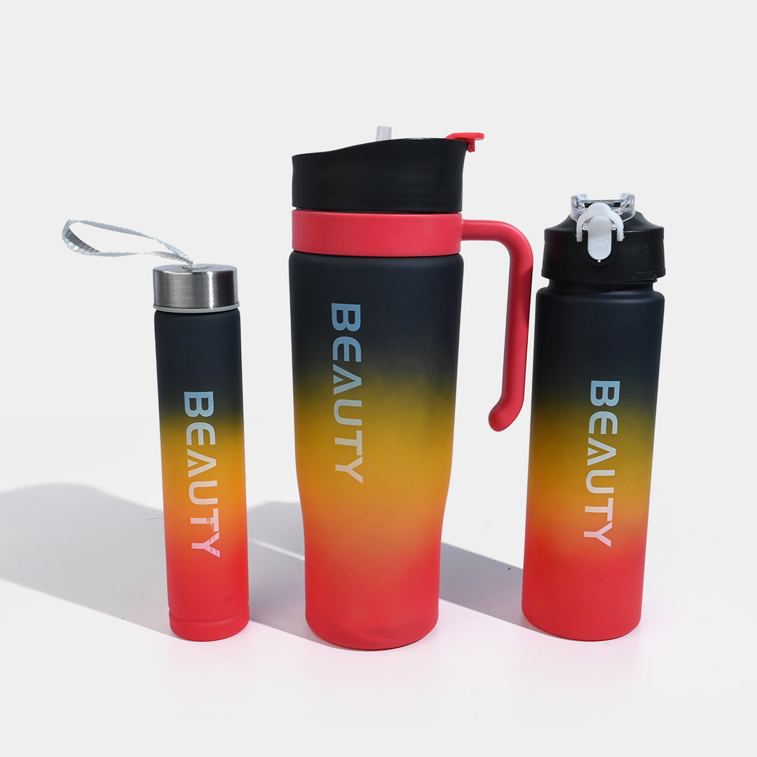 Plastic Water Bottle 3Pcs Set