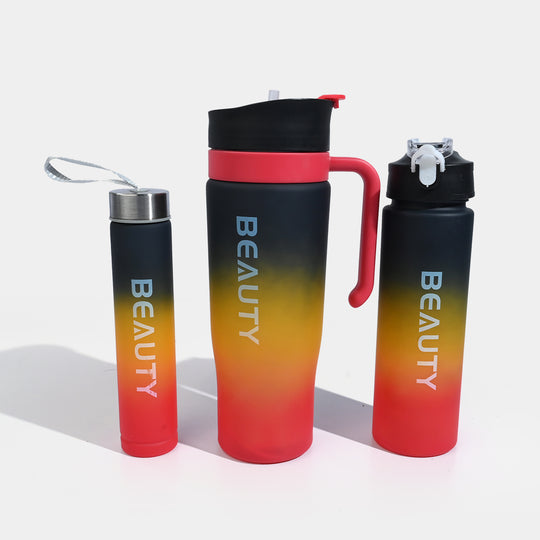 Plastic Water Bottle 3Pcs Set