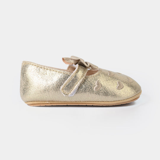 Girls Shoes C-795-GOLDEN