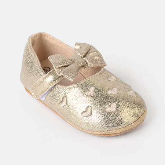 Girls Shoes C-795-GOLDEN