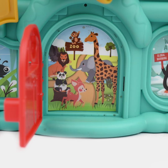 Multi-Function Music House for Kids