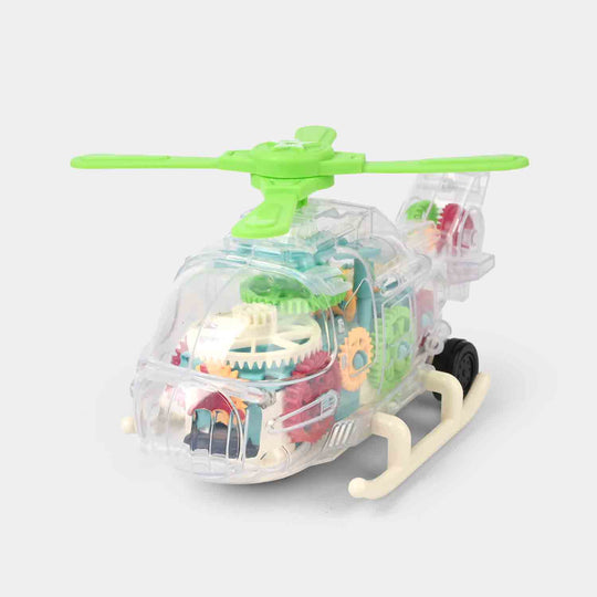 Universal Electric Gear Helicopter With Light & Music For Kids