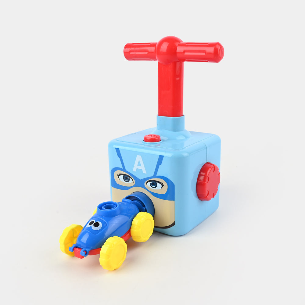 Balloon Car Launch Air Power Toy for Kids
