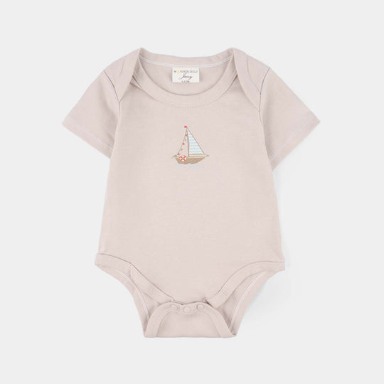 Infant Boys Jersey/Terry 3Pc Suit 287-058 E-C-GREY