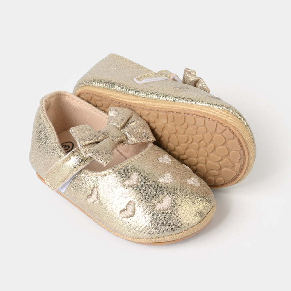 Girls Shoes C-795-GOLDEN