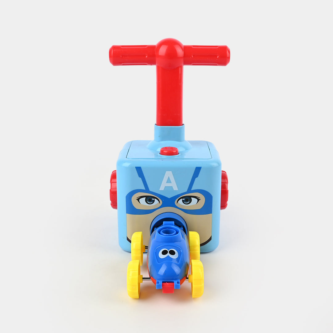 Balloon Car Launch Air Power Toy for Kids