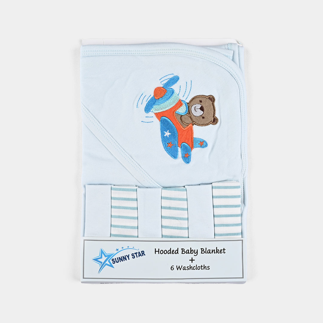 Hooded Wrapping Sheet With Face Towel Pack of 7