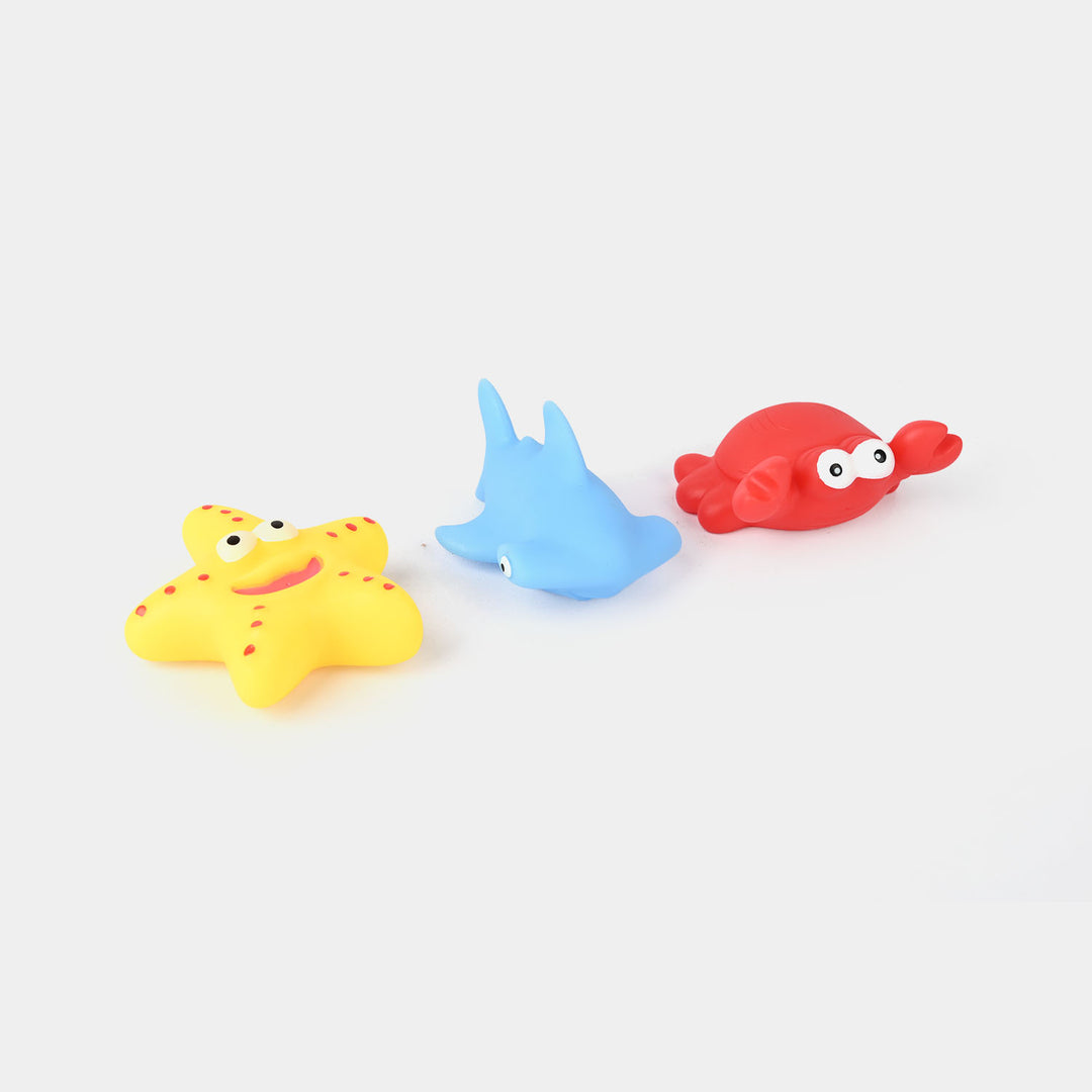 Funny Rattle & Bathe Baby Bath Toy Set 5 Pcs
