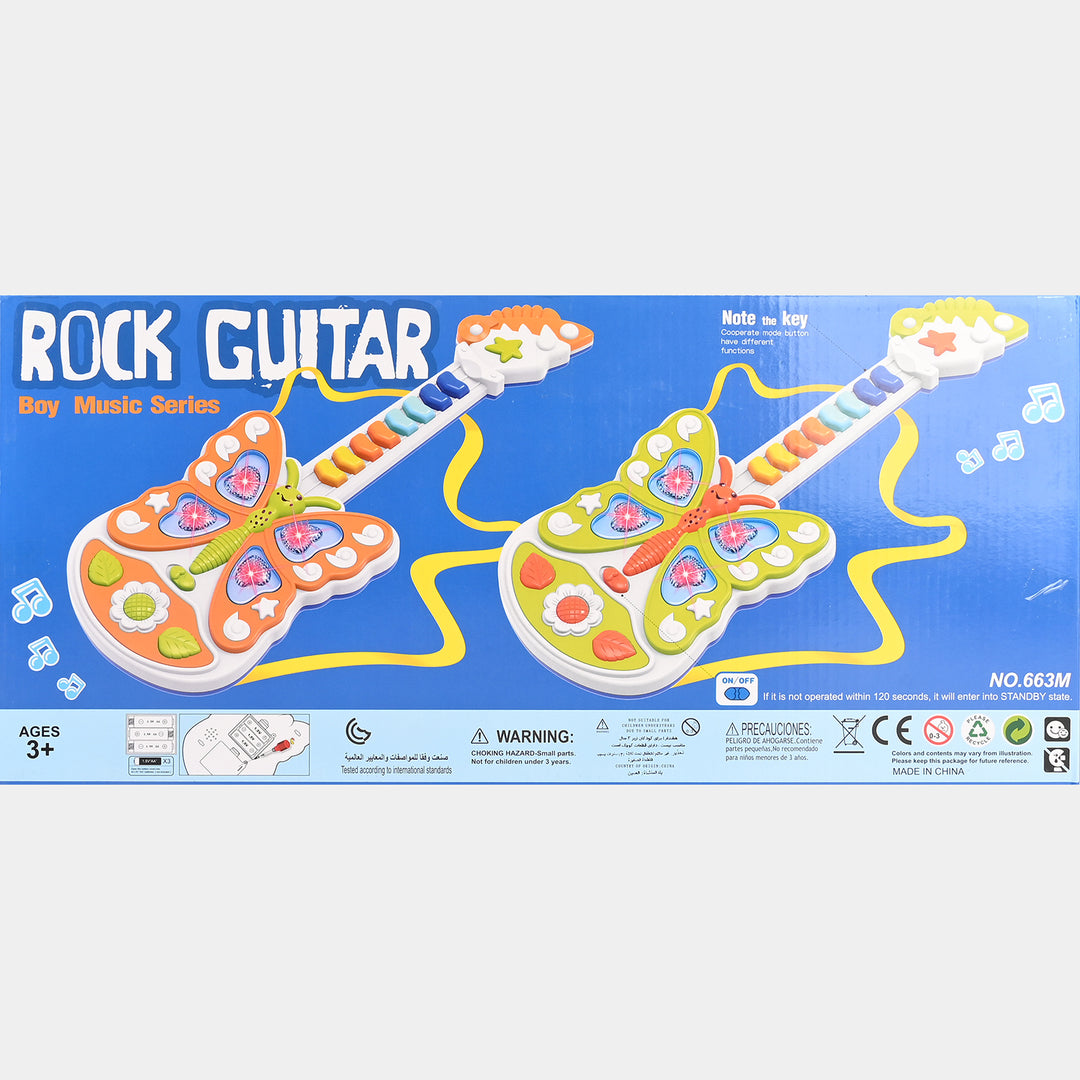 Musical Butterfly Rock Guitar for Kids