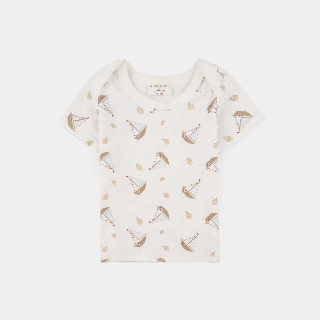 Infant Boys Jersey/Terry 3Pc Suit 287-058 E-C-GREY