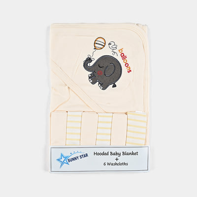 Hooded Wrapping Sheet With Face Towel Pack of 7