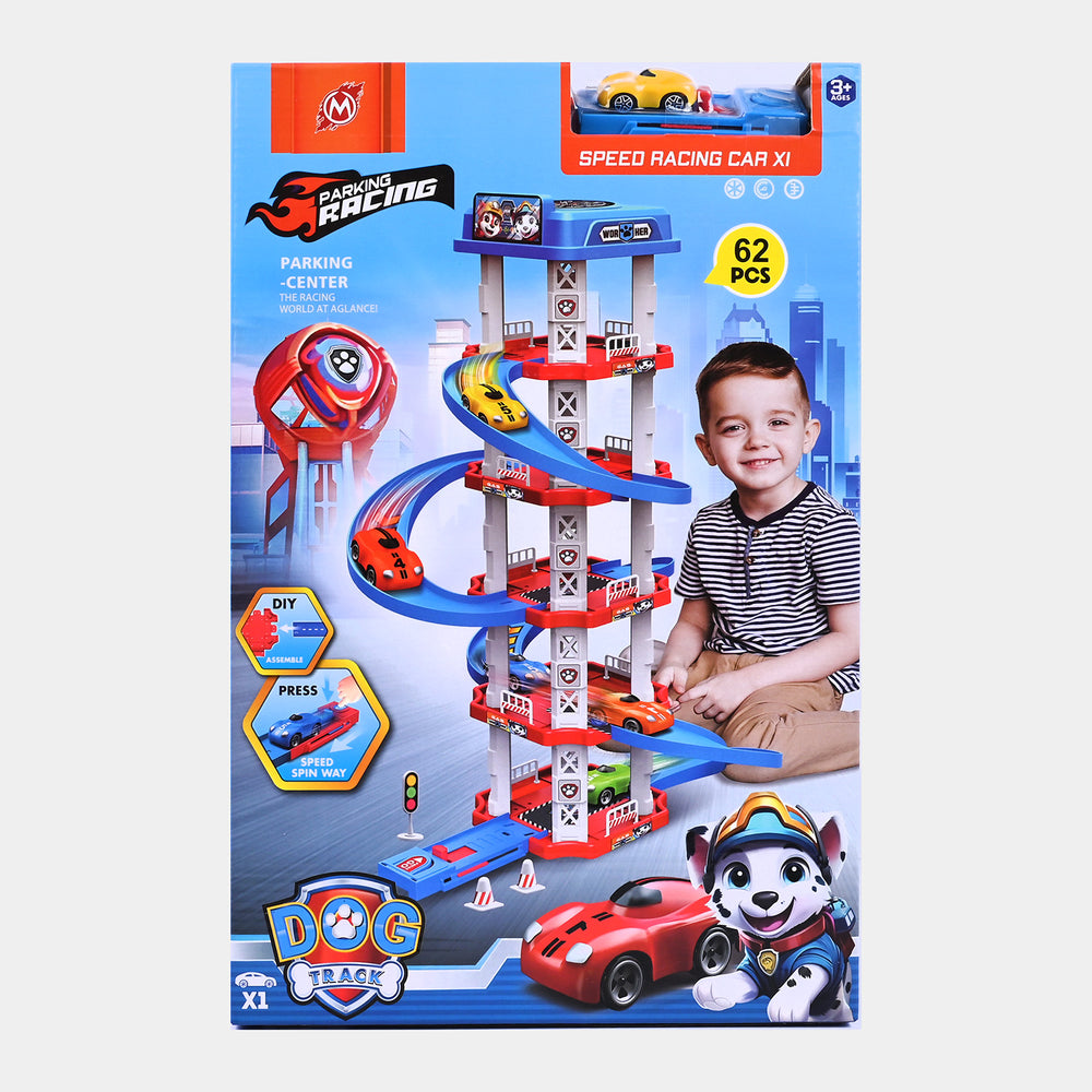 Racing Car Track Set For Kids