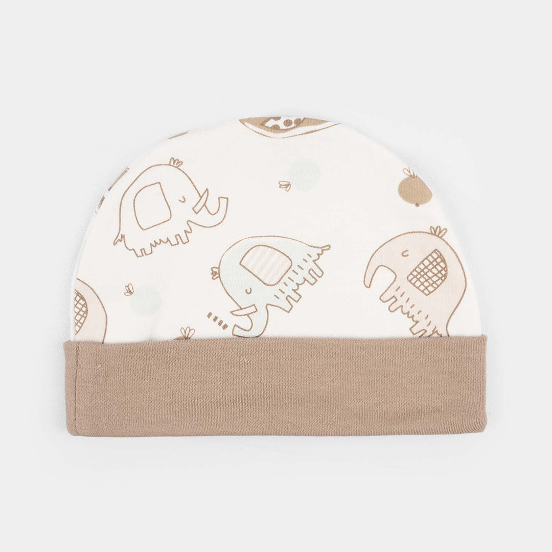 Infant Boys Jersey/Terry 3Pc Gift Set 287-013-Brown.White