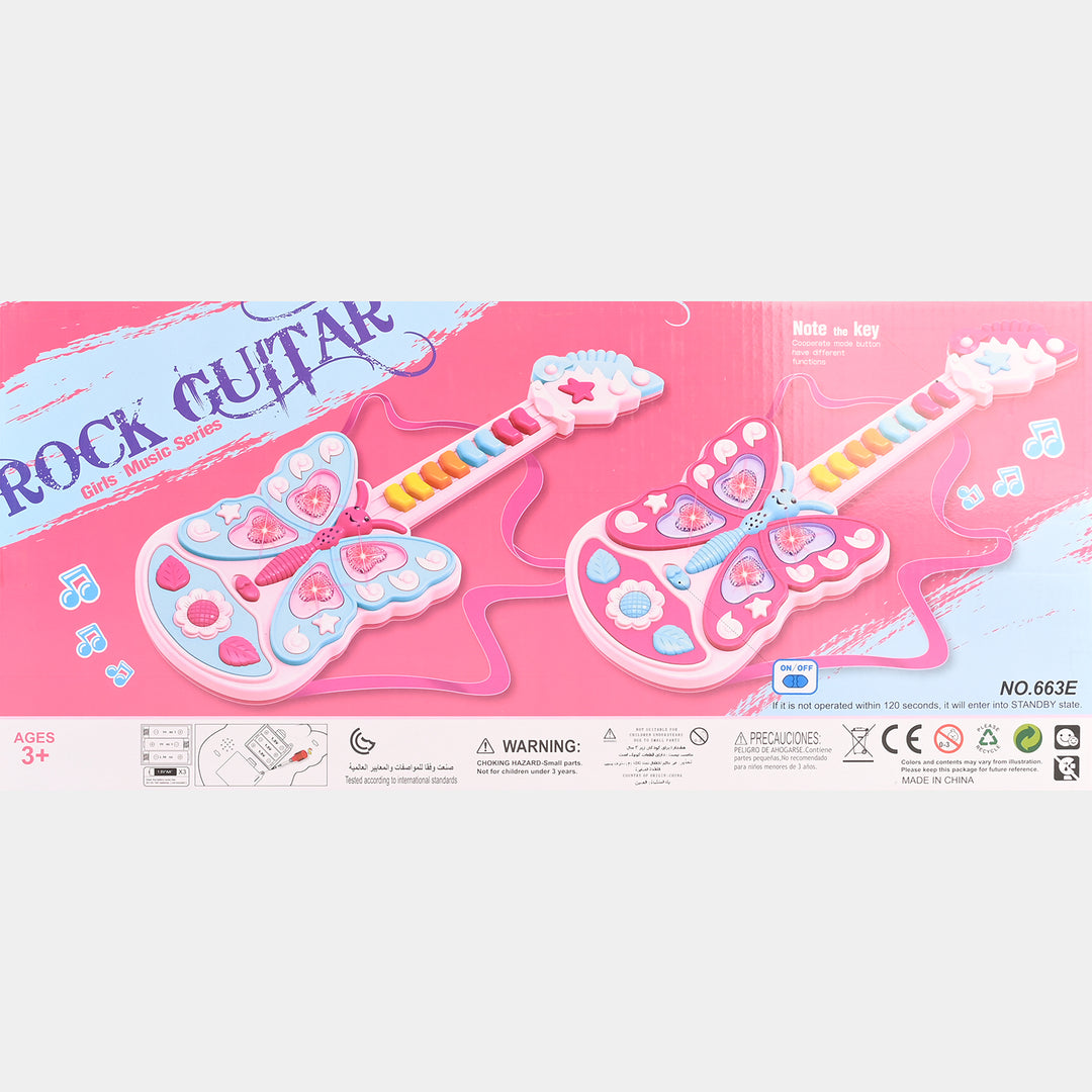 Musical Butterfly Rock Guitar for Kids