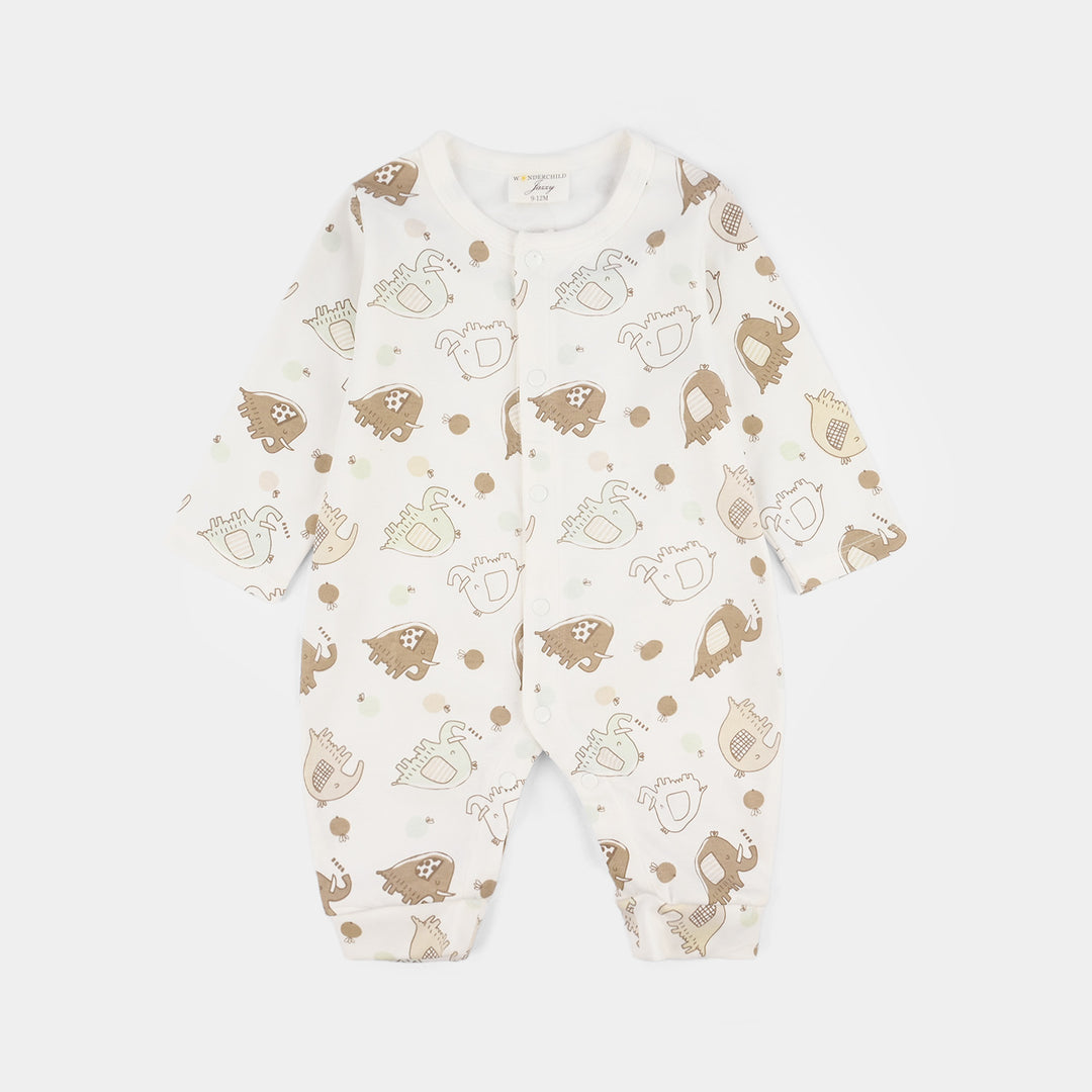 Infant Boys Jersey/Terry 3Pc Gift Set 287-013-Brown.White