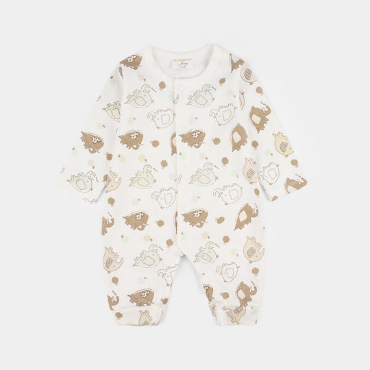 Infant Boys Jersey/Terry 3Pc Gift Set 287-013-Brown.White