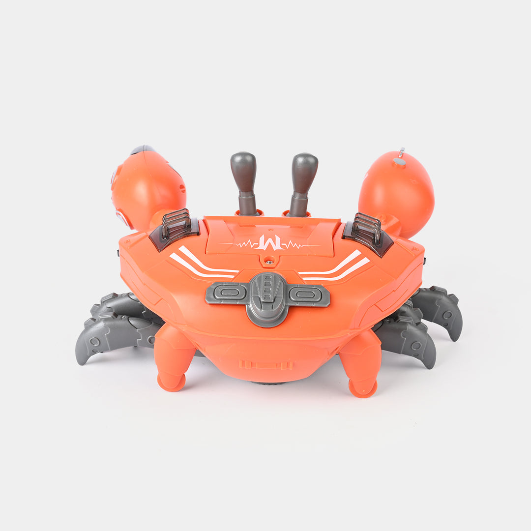 Musical Crawling Crab Toy With Light & Sound