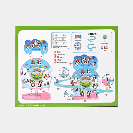 Sliding Penguin Track Set for Kids