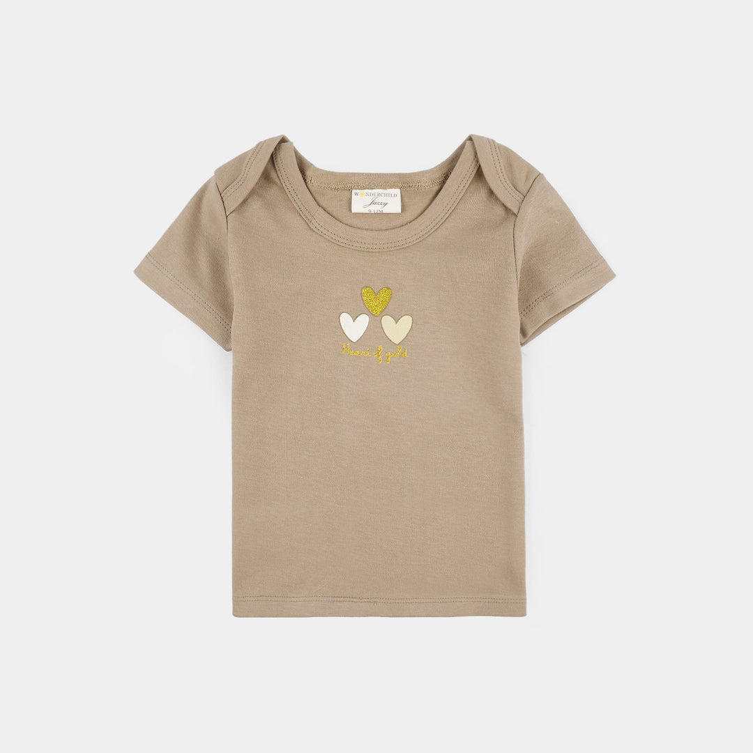 Infant Girls Jersey/Terry 3Pc Gift Set 287-078 E-C-WHITE