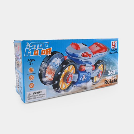 Stop Motor 360 Rotate Toy With Light& Music