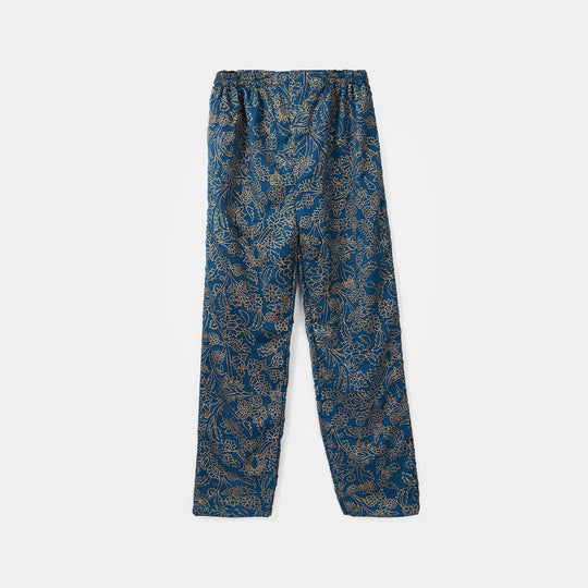 Teens Girls Chiffon 3Pcs (Zarmeena) - Teal Green