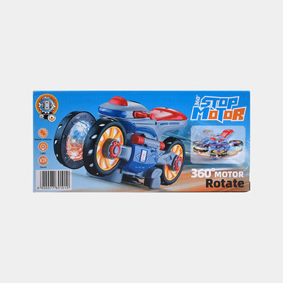 Stop Motor 360 Rotate Toy With Light& Music