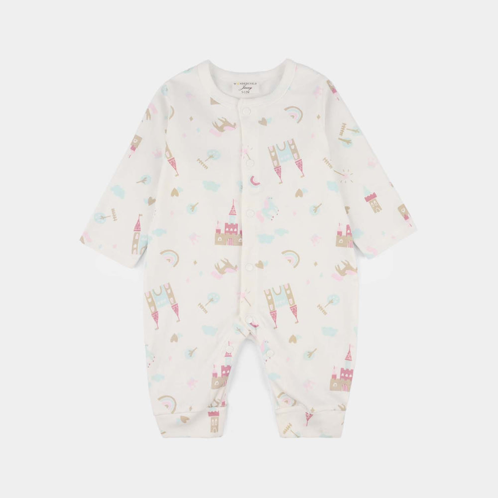 Infant Girls Jersey/Terry 3Pc Gift Set 287-097-WHITE