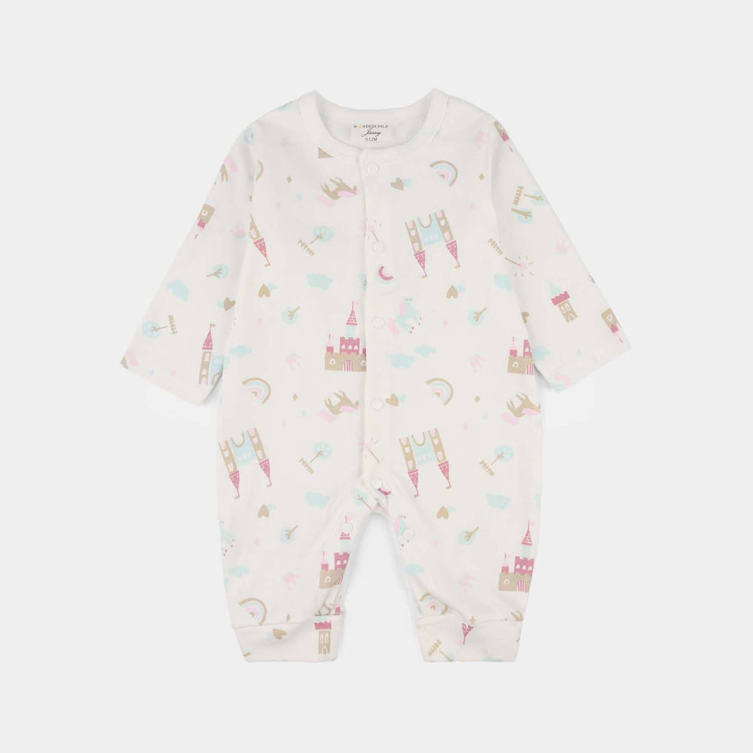 Infant Girls Jersey/Terry 3Pc Gift Set - White