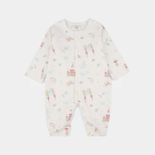 Infant Girls Jersey/Terry 3Pc Gift Set - White