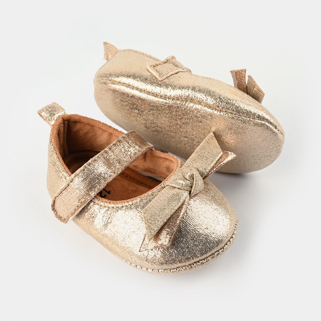 Baby Girls Shoes 1957-Golden